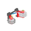 3DXML-file for the model "cutting machine"