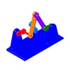 3DXML-file for the model "Delone reversing circle-tracing mechanism"