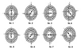 Solar Engine - Working Phases Sequence of the Rotor for a Complete rotation