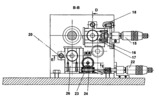 Stand to simulate the Calendering Process - Cross section B-B