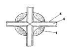 Wind or Water Energy Conversion Turbine -  Cross section through main shaft