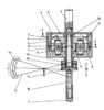 Hydraulic mechanical transmission  - Longitudinal section