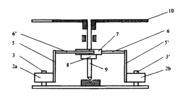 Micropower Solar Engine – Cross Section, version drived with ratchet wheel