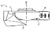 Vertical Grab for Sewing Machine - Lateral View