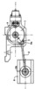 Arc welding holder with mechanical indexing device - top view