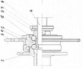 Coupling Mechanism Main View and Section