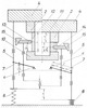 Bearing Inner Ring Pressing Device - Kinematic Schema at Start and the Stroke End