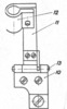 Automatic Stop Device for Circular Crocheting Machine with Cylinder and Disk - Device Fixture View