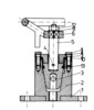 Three-Way Stopcock - Cross Section