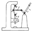 SLIDER-CRANK MECHANISM OF A HAND-OPERATED PRESS (TOGGLE-LEVER PRESS)