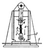 SLIDER-CRANK MECHANISM OF A STRIP-CLAMPING DEVICE