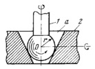 THREE-MOTION SPHERICAL KINEMATIC PAIR WITH A CONICAL BEARING