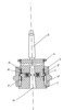 Chuck - Axial section through the chuck