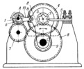 LEVER-GEAR PLANETARY MECHANISM FOR TURNING COMPLEX CONTOURS