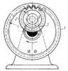 THREE-LINK INTERNAL CIRCULAR PLANETARY TOOTHED GEARING