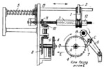 GEAR-RATCHET MECHANISM OF A PRINTING DEVICE