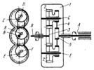 DIFFERENTIAL GEARING MECHANISM WITH AN ECCENTRIC PARALLEL-CRANK LINKAGE