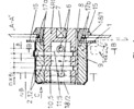 Longitudinal section through the device