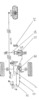 Kinematic scheme of the multifunctional machine, top view