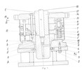 Vertical section through stamping device