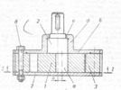 Axial section through hydraulic pump or hydraulic motor