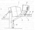 Side view of the mechanism in the stop position