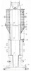 Axial Section through Casting Mold