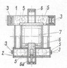 Jack for self-erecting floating platform handling I, horizontal sections