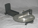 Large optical disk and semi-circular lens