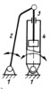 Kurbelschleife, umlaufende (mit Formenwechsel (d.) Ausführung mit Zylinder / Kolben)