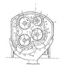 Succession of Rotors - Front View