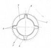 Fixing Ring Top View