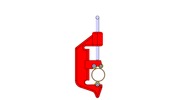 Ansicht von rechts welche den Mechanismus mit der dmgId 2805025 in Position P0 zeigt