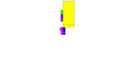 View from the top showing a mechanism named a leg mechanism and actuator therefor in position P0