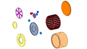 Explosionsansicht welche den Mechanismus mit der dmgId 2831025 zeigt
