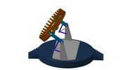 ISO-Ansicht welche den Mechanismus mit der dmgId 3068025 in Position P06 zeigt