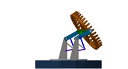 Ansicht von vorn welche den Mechanismus mit der dmgId 3068025 in Position P04 zeigt