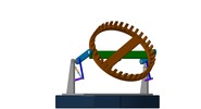 Ansicht von vorn welche den Mechanismus mit der dmgId 3068025 in Position P02 zeigt