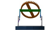 Ansicht von vorn welche den Mechanismus mit der dmgId 3068025 in Position P16 zeigt