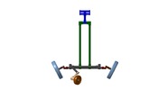 Ansicht von vorn welche den Mechanismus mit der dmgId 3077025 in Position P03 zeigt