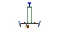 Ansicht von vorn welche den Mechanismus mit der dmgId 3077025 in Position P02 zeigt