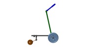 Ansicht von rechts welche den Mechanismus mit der dmgId 3077025 in Position P02 zeigt