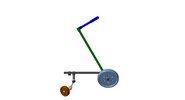 Ansicht von rechts welche den Mechanismus mit der dmgId 3077025 in Position P04 zeigt