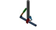 ISO-Ansicht welche den Mechanismus mit der dmgId 3086025 in Position P10 zeigt