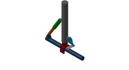 ISO-Ansicht welche den Mechanismus mit der dmgId 3086025 in Position P04 zeigt