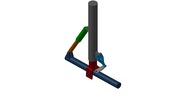 ISO-Ansicht welche den Mechanismus mit der dmgId 3086025 in Position P11 zeigt