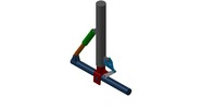 ISO-Ansicht welche den Mechanismus mit der dmgId 3086025 in Position P07 zeigt