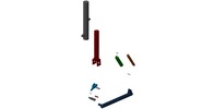 Explosionsansicht welche den Mechanismus mit der dmgId 3086025 zeigt