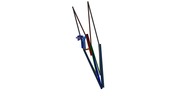 ISO-Ansicht welche den Mechanismus mit der dmgId 3093025 in Position P03 zeigt