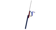 Ansicht von rechts welche den Mechanismus mit der dmgId 3093025 in Position P05 zeigt